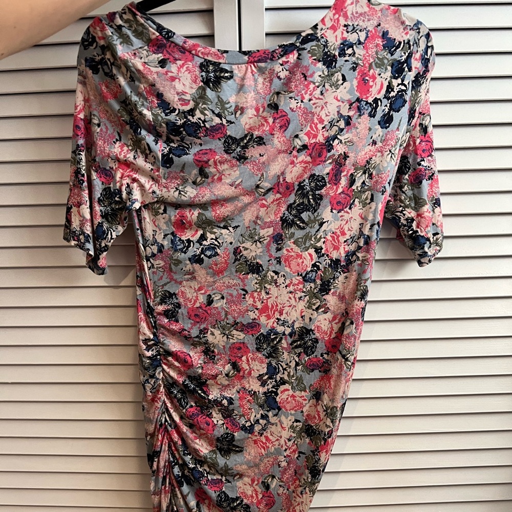 Floral maternity dress